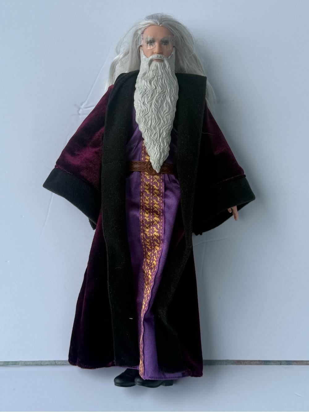 Barbie: Harry Potter- Professor Albus Dumbledore Doll w/ Robes And Boots Glasses